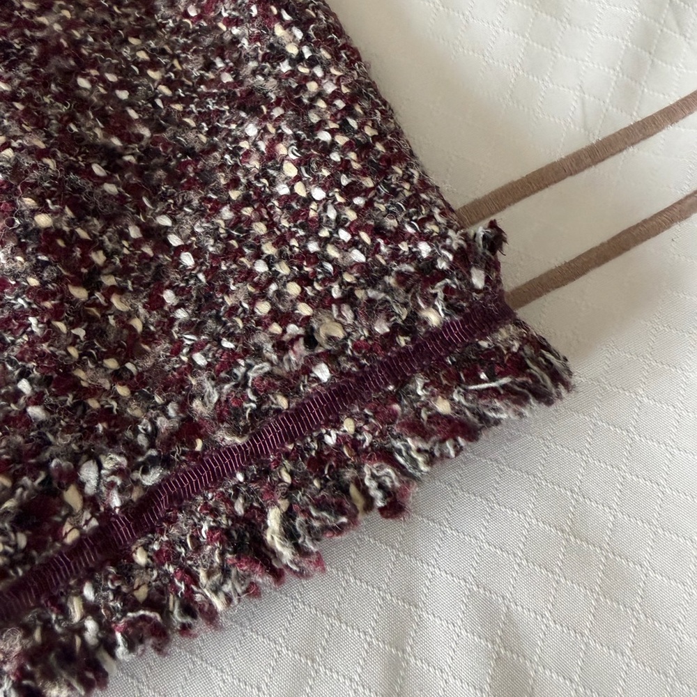 Talbots Tweed Pencil Skirt in Purple and Gray - Picture 2 of 4